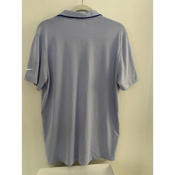 Nike Golf Sport Dri-Fit Polo Shirt Light Purple Sleeve Mens Large - Picture 9 of 12